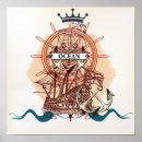 Pesquisar por âncora navio pôsteres Vintage