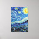 Pesquisar por céu estrelado impressão de canvas Van gogh