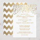 Pesquisar por white and gold convites Faux gold foil