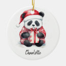 Pesquisar por panda do natal ornamentos For her