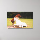 Pesquisar por cavalo árabe impressão de canvas Castanha