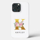 Pesquisar por monograma letra k iphone capas Elegante