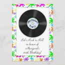 Pesquisar por música retro convites Rock and roll