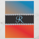 Pesquisar por monograma flyers Modelo