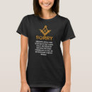 Pesquisar por freemason camisetas Desculpa