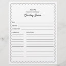 Pesquisar por receitas organizadores Preto e branco