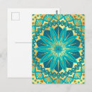 Pesquisar por azul mandala cartoes postais Ouro