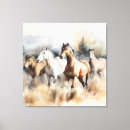 Pesquisar por cavalo selvagem impressão de canvas Mustang