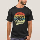 Pesquisar por feito em 1987 camisetas Engraçado