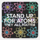 Pesquisar por átomos adesivos Cientista