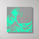 Pesquisar por wave impressão de canvas Arte