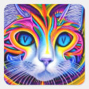 Pesquisar por gato abstrato adesivos Azul