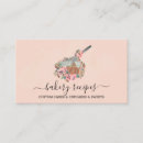 Pesquisar por ingredientes cartao de visita Padeiro