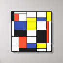 Pesquisar por azul amarelo vermelho impressão de canvas Pintura