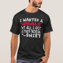 Pesquisar por baleias camisetas Humor