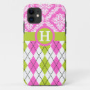 Pesquisar por cor damasco verde iphone capas Monograma