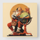 Pesquisar por noite pôsteres relogios de parede Rockwell