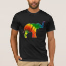 Pesquisar por elefante colorido camisetas Miúdos