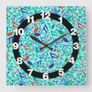 Pesquisar por notas musicais coloridas relogios de parede Musical