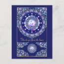 Pesquisar por azul mandala cartoes postais Elegante