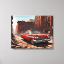Pesquisar por seu carro impressão de canvas Colheita