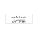 Pesquisar por endereço do remetente cartoes postais Minimalista moderno