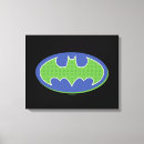 Pesquisar por símbolo do batman impressão de canvas Logotipo bastão
