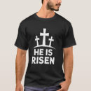 Pesquisar por páscoa cristã camisetas Ressuscitado