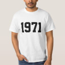 Pesquisar por ano 1971 camisetas Nascer em 1971