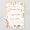 Pesquisar por quinceanera leopardo convites Impressão animal