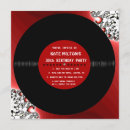 Pesquisar por chique quadrados aniversário convites Branco