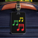Pesquisar por notas musicais bagagem tags Preto