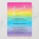 Pesquisar por doce colorido 16 convites For kids