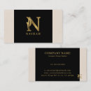 Pesquisar por letra n cartao de visita Elegante