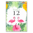 Pesquisar por flores tropicais cartoes de mesa Flamingo
