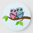 Pesquisar por pássaro bonito relogios de parede Corujas