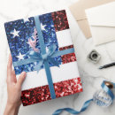 Pesquisar por americana papel de presente Branco vermelho e azul
