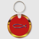 Pesquisar por símbolo cristão chaveiros Peixe