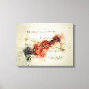 Pesquisar por violino impressão de canvas Vintage