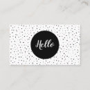 Pesquisar por polkadot cartao de visita Bonito