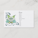 Pesquisar por alice cartoes cartao de visita Ilustração