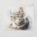 Pesquisar por pintura gato cartoes postais Gato do mato