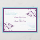 Pesquisar por roxo e azul casamento convites Formal