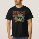 Pesquisar por 1940 camisetas Aniversário de 1940
