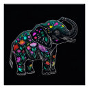 Pesquisar por elefantes coloridos pôsteres Elefante bebê