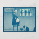 Pesquisar por gato holandês cartoes postais Vintage
