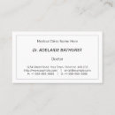 Pesquisar por cuidado cartao de visita Minimalista