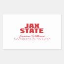 Pesquisar por jacksonville adesivos Jax state bold red