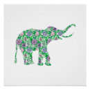 Pesquisar por elefante pôsteres Floral