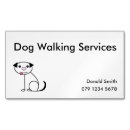 Pesquisar por serviço passeio do cão de cartao de visita Caminhante